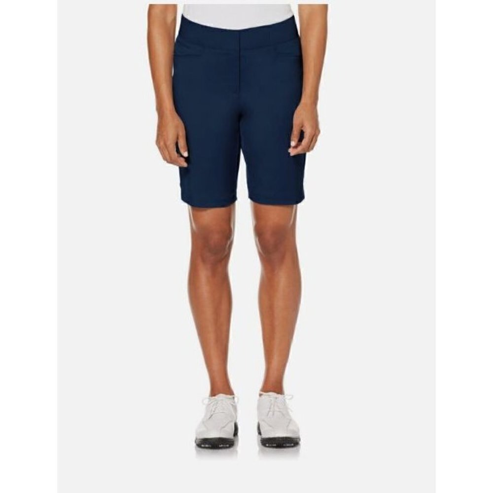 PGA‎ Tour Navy Blue Bermuda Length Golf Shorts 2
